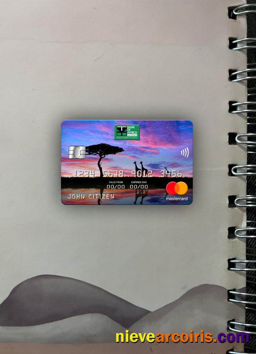 Uganda Bank of Africa mastercard photolook